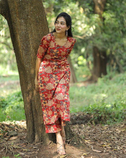 Cotton Printed Co-ord Set -EC100