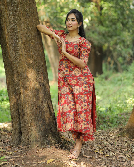 Cotton Printed Co-ord Set -EC100