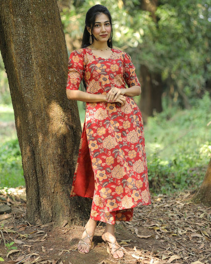 Cotton Printed Co-ord Set -EC100